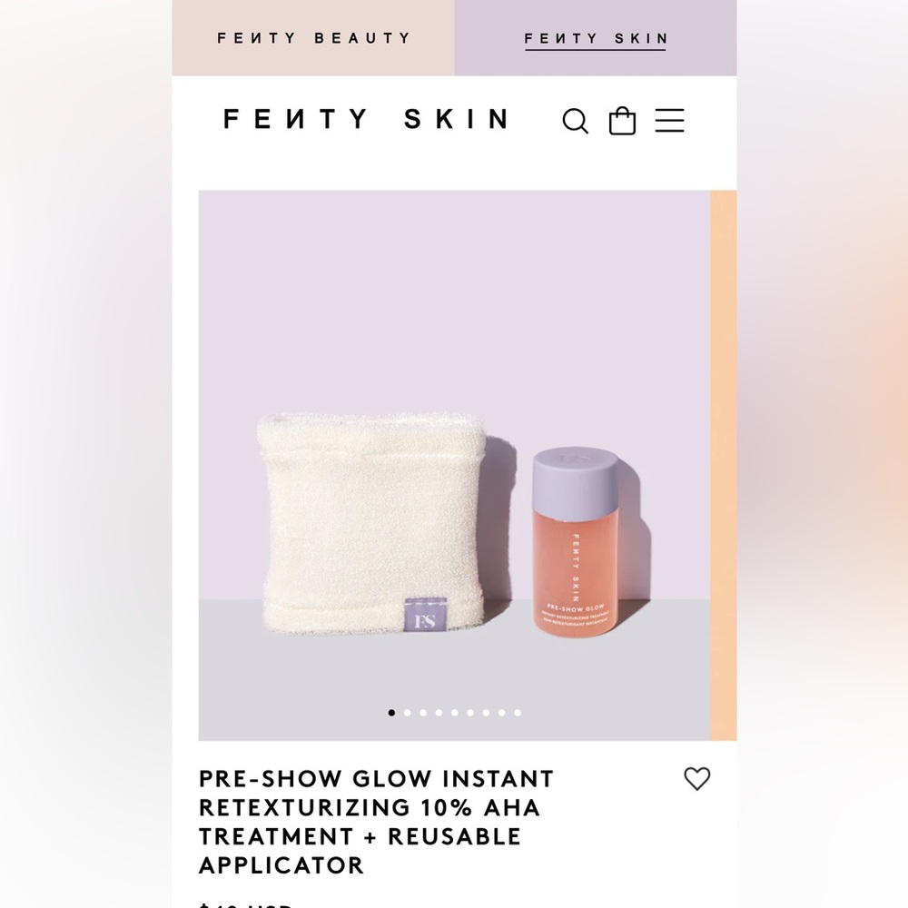 BNIB- Fenty Pre- Show Glow